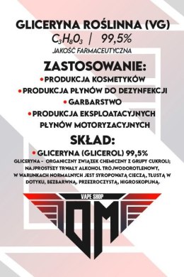 5L Gliceryna Farmaceutyczna 99,5% 5000ml