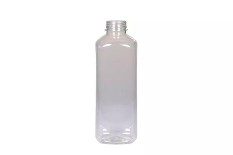 Butelka PET kwadratowa z korkiem pojemność 1000ml